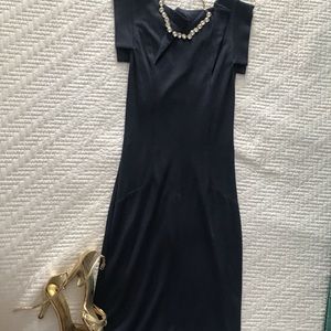Ronen Chen Navy Dress